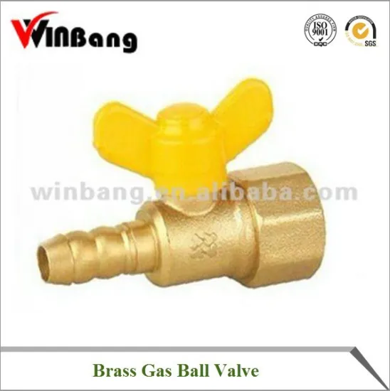 Female Threaded Brass Ball Valve With Butterfly Handle