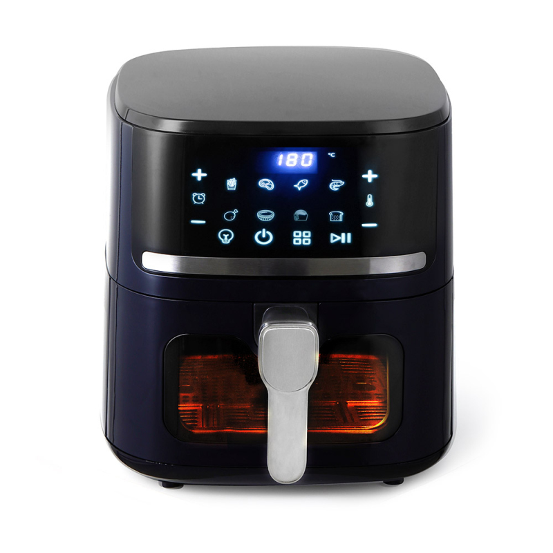 2024 Fryer Oil Free 8L Oven Commercial Digital Stainless Steel Home Use Touch Screen Air Fryer