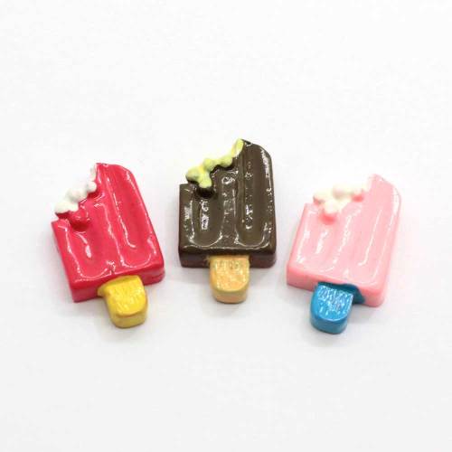 Bulk Hars Charms Kawaii Cartoon Popsicle Plaksteen Kleurrijke Sieraden Ornament Plakboek Versiering Diy Accessoire