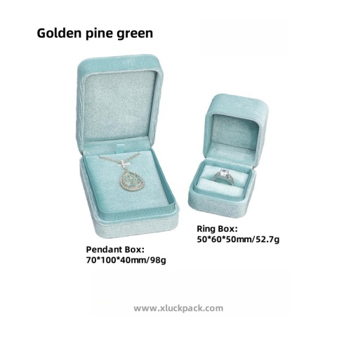 Velet Soft touch customized jewelry box