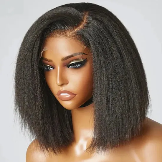 Wholesale Transparent Glueless Full HD Lace Bob Wig - Cheap 13*4 Lace Frontal Short Bob Wig