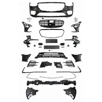 W223 Car Bumpers Body Kit for Mercedes-Benz S Class (2020-2022) S300 S320 S350 S400 S500 S580 AMG Front Bumper