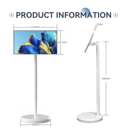 JCPC Interactive TV Floor Stand - 32 Inch Touch Screen Smart 4K TCL BestieTV