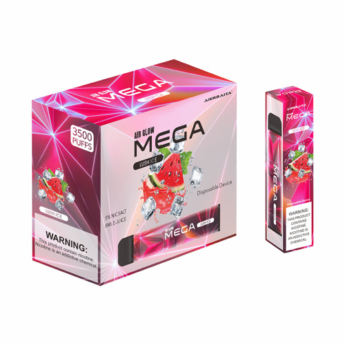 3500 Puffs Air Glow Mega With Smooth Taste Vape Pen