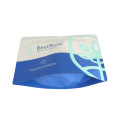 Children resistant heat seal powder bags