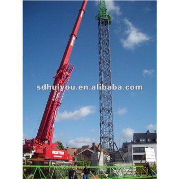 new QTZ125 6016 flattop 10t tower crane PRICE