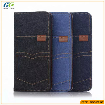 Hot Selling Cowboy Design PU Leather Wallet Case for iPhone 6S