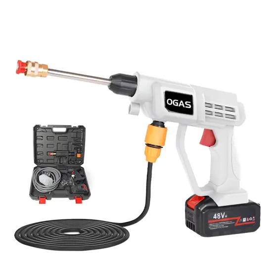 OGAS Cordless High Pressure Car Wash Gun 48V Electric Washing Kit