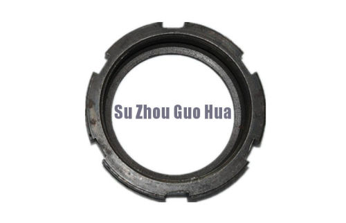 Iso Semi Trailer Axle Parts , Wheel / Locking Axle Retaining Nut