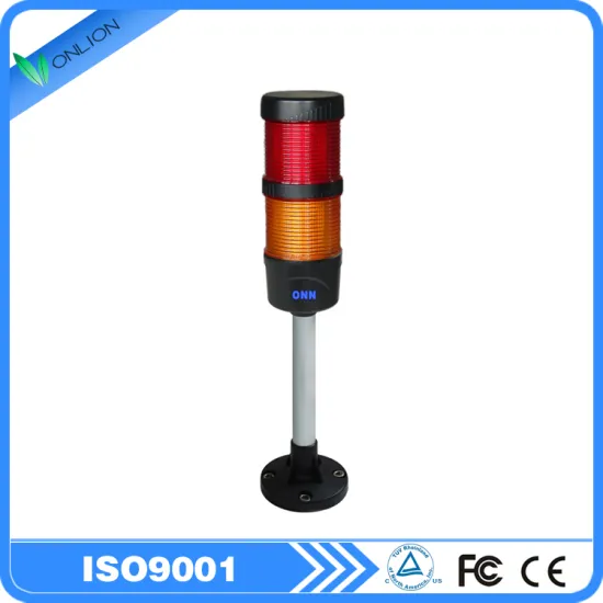 led red yellow two layers led tower light for work table