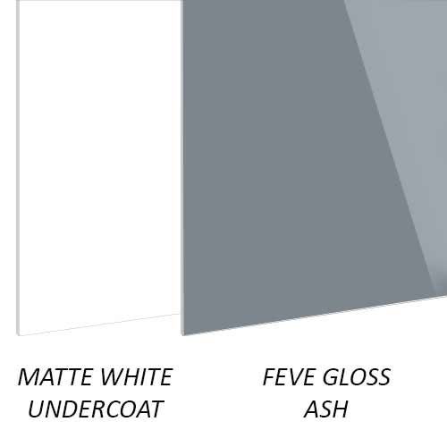 Building Boards FEVE Gloss Ash Aluminium Sheets