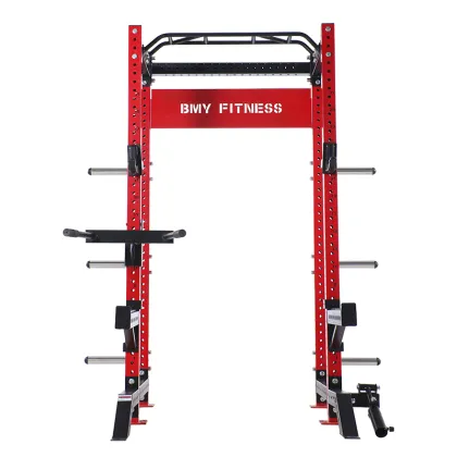 Gym Equipment Power Rack With Lat Pull Down