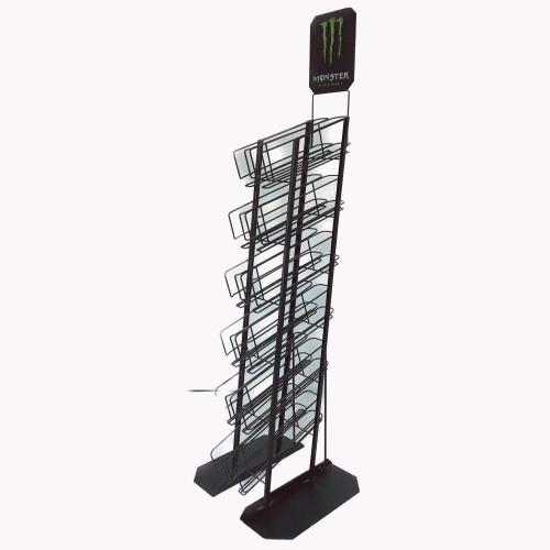 Metal Book Display rotate stand