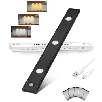 Wireless Rechargeable Magnetic LED Under Cabinet Lights for Closet