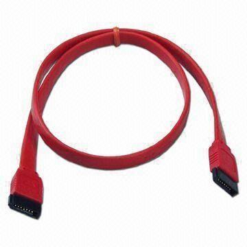 SATA Cable, Flexible, UL, CE and CB Approvals, RoHS Directive-compliant