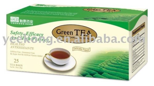 wholesale superior healthy and organic Green tea in teabag