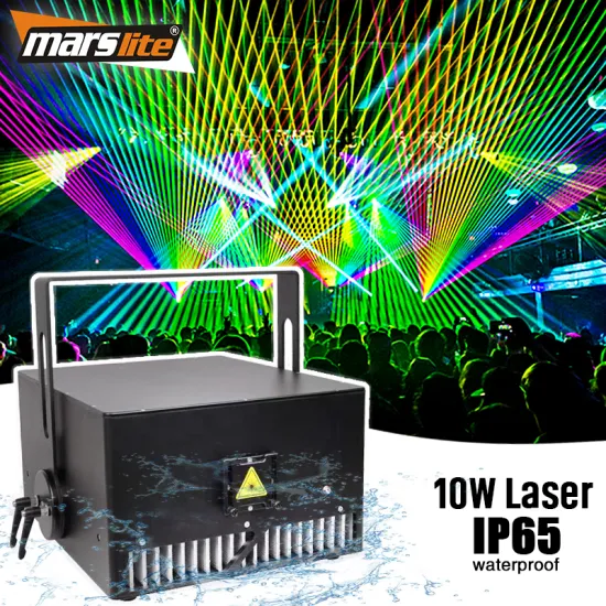 IP65 Waterproof RGB Laser Light for Sky Show and DJ Equipment
