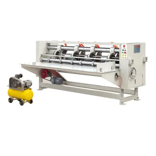 China New Cardboard Slitter Scorer Machine - Hot Sale Paperboard Creasing and Slitting Machine
