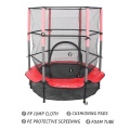 Kombo trampolin mini dengan trampolin peralatan kecergasan bersih