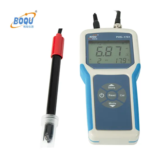 pHS-1701 Portable PH Water Quality Analyzer for Laboratory and Field Sampling