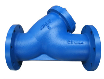 PN10 / 16 Gusseisen Y-Typ Flanschfilter YG41H-16 / 16Q