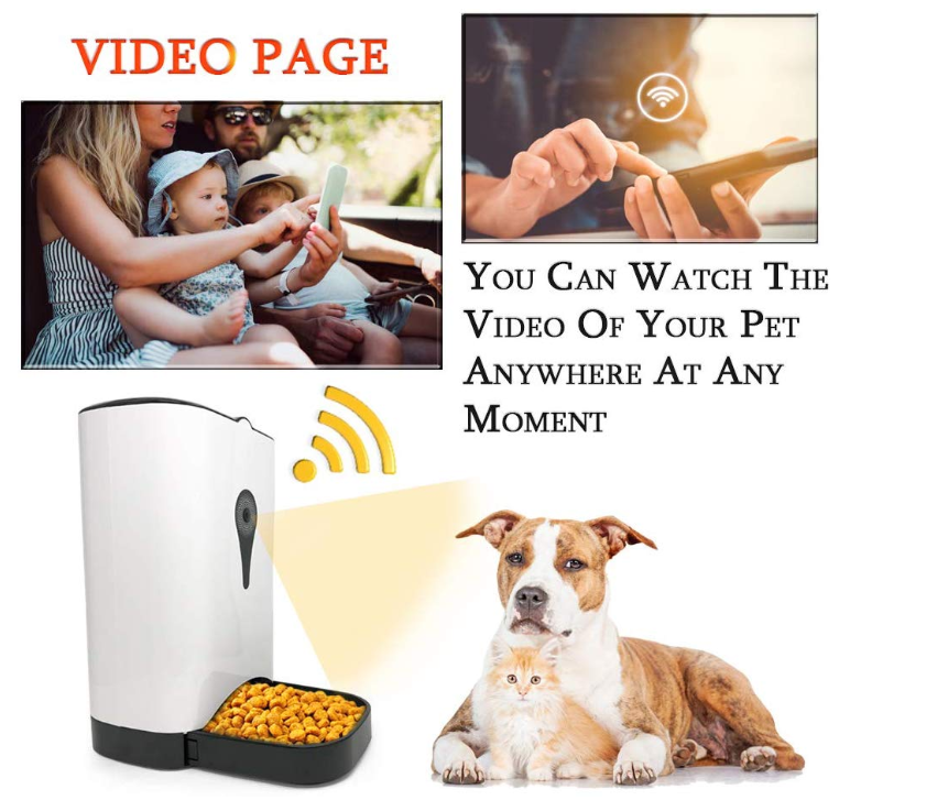 Wi-Fi Smart Pet Feed Automatic