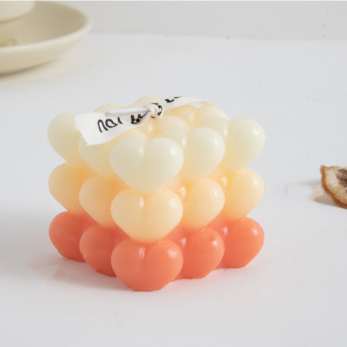 Bubble Candle Scented Soy Wax Candles Aesthetic Candle