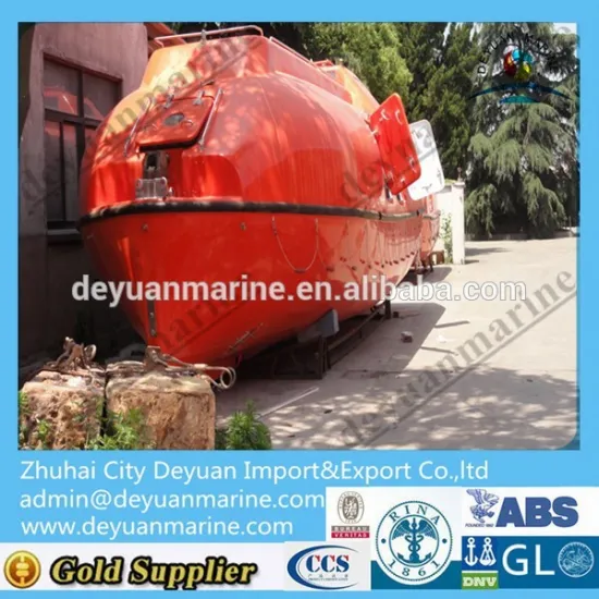 Marine fiberglass boat SOLAS FRP Life boat