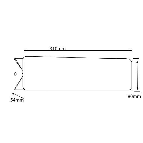 indoor wall mount led light fixtures Size