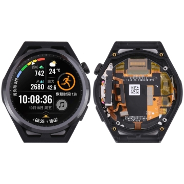 Original LCD Screen and Touch Digitizer Assembly with Frame for Huawei Watch GT Runner