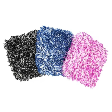 Multi-Color Microfiber Detailing Wash Sponge Pad for Car Cleaning