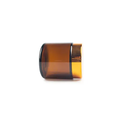 50ml Amber Skin Cream Glass Jar