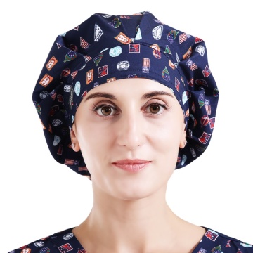 Satin Wholesale Hair Bonnets and Nurse Caps with Sweat Bands