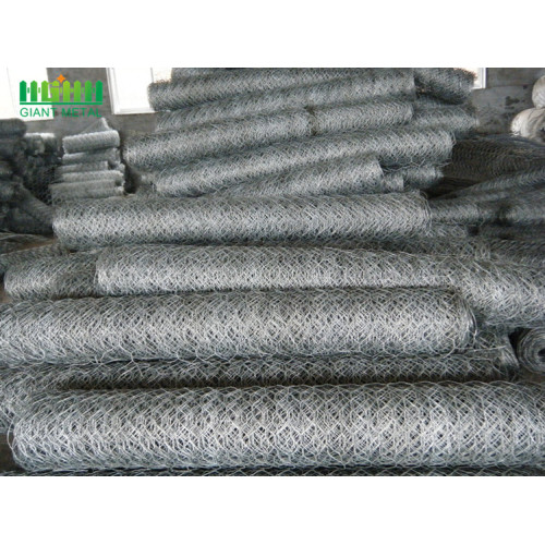 Malla de alambre hexagonal galvanizada recubierta de PVC