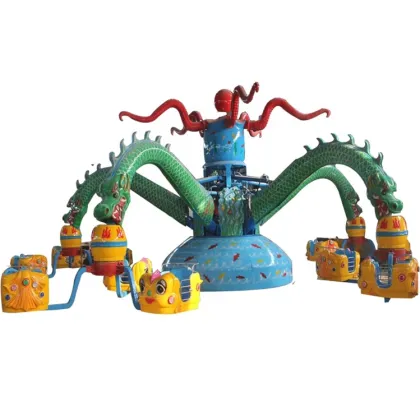 Family Fun Octopus Ride Game Machine for Sale