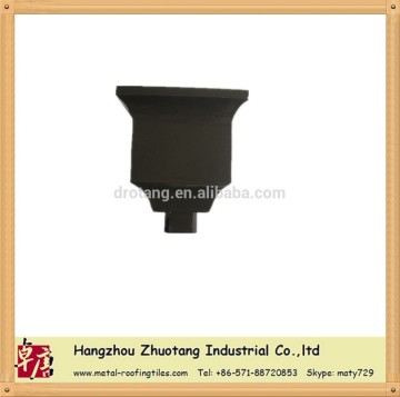 Africa hot sale! aluminum gutter /gutter drop outlet