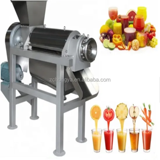 Industrial Cold Press Juicer for Fruit Juice Extraction
