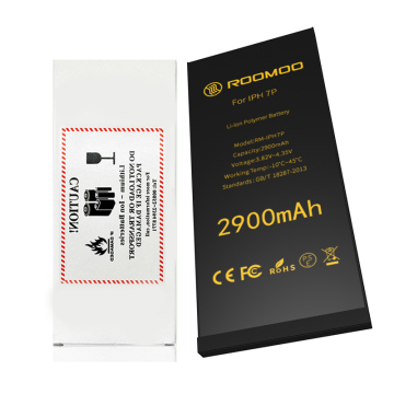 black battery portable mobile phone batteries 2900mAh lithium 0 cycle replacement for iphone 7P