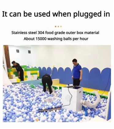 Hot Selling Children's Amusement Park Ocean Ball Cleaning Machine