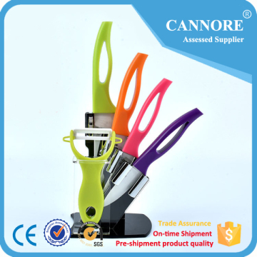 Zirconia Kitchen Ceramic Knife With Colorful Handle