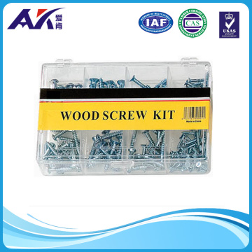 150PCS Countersunk Head Wood Screw Assortment