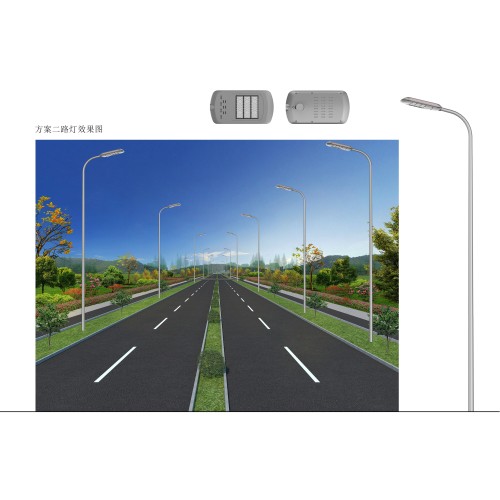 High quality solar pole Customized Galvanized steel pole