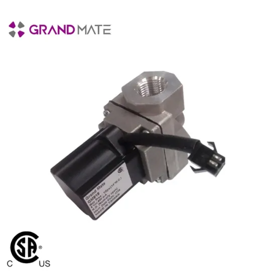 6V natural lpg gas safety high pressure flow control solenoid stove check gate cock thermostatic valve actuator low price