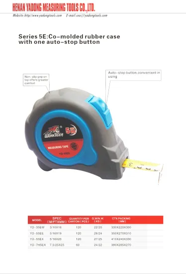 Good selling 5E AUTO-STOP measuring tape