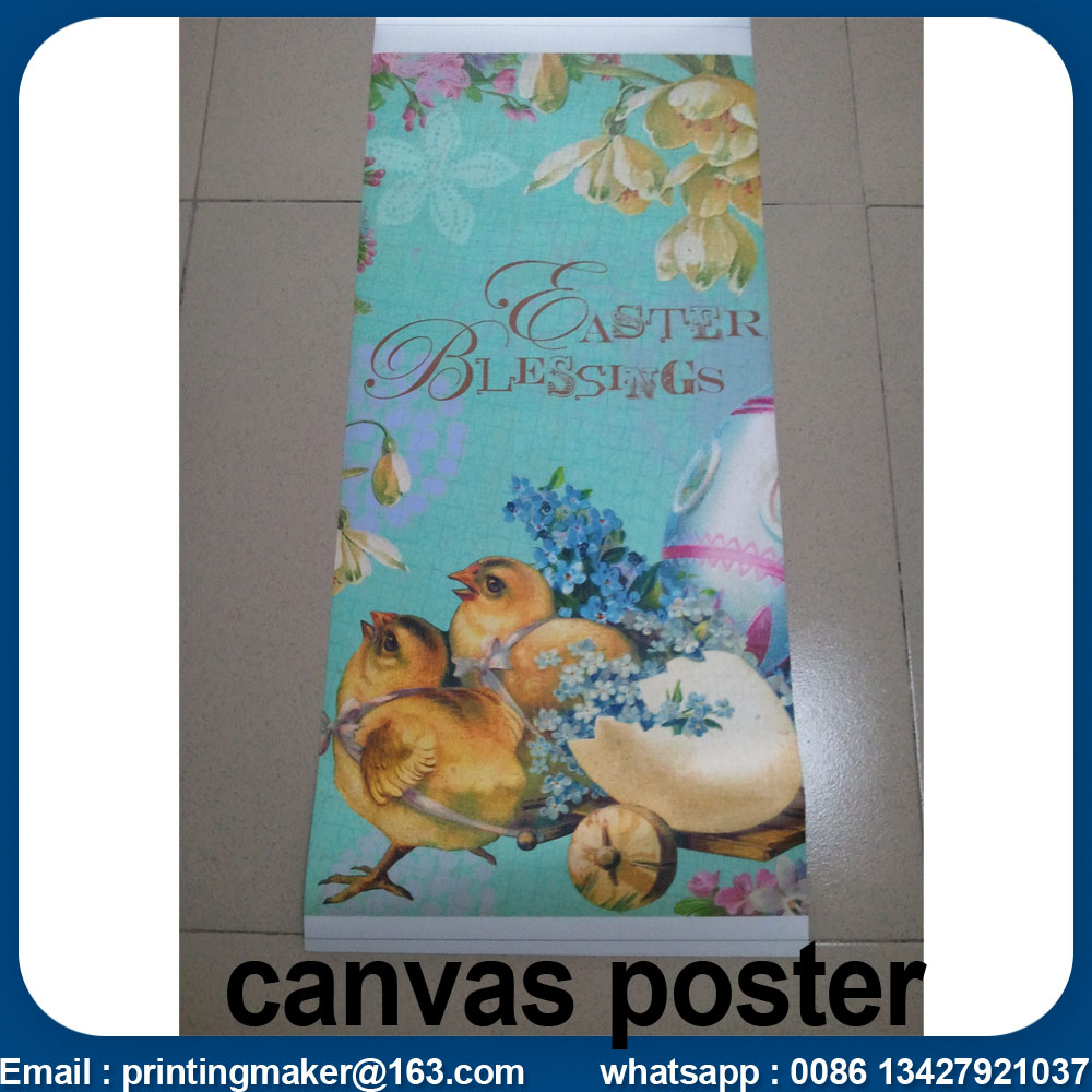printed canvas poster