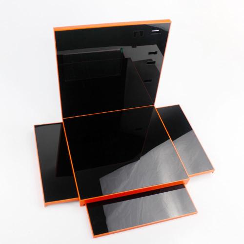 Customized big modern acrylic watch display stand