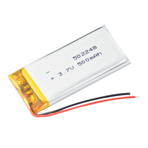 3.7v 500mah 800mah 502248 Lithium Polymer Battery