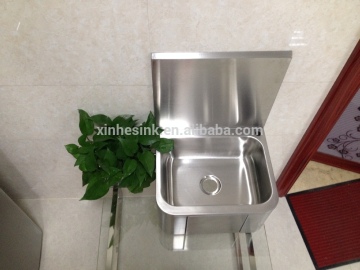 stainless steel water sink for bathroom