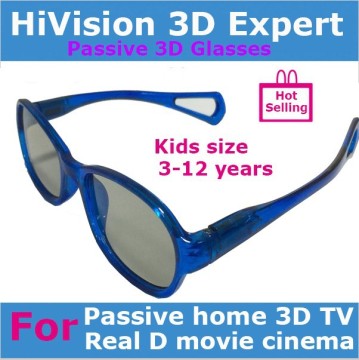 Kids Circular polarized Real D 3d glasses