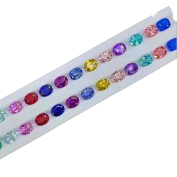 Customized Laboratory Artificial Color Treasure: Cultivating Size and Cut Bare Stone